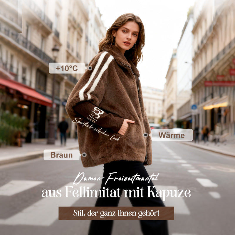 🔥Oferta especial Black Friday: ¡50 % de descuento!🔥Abrigo informal para mujer con capucha y cremallera.