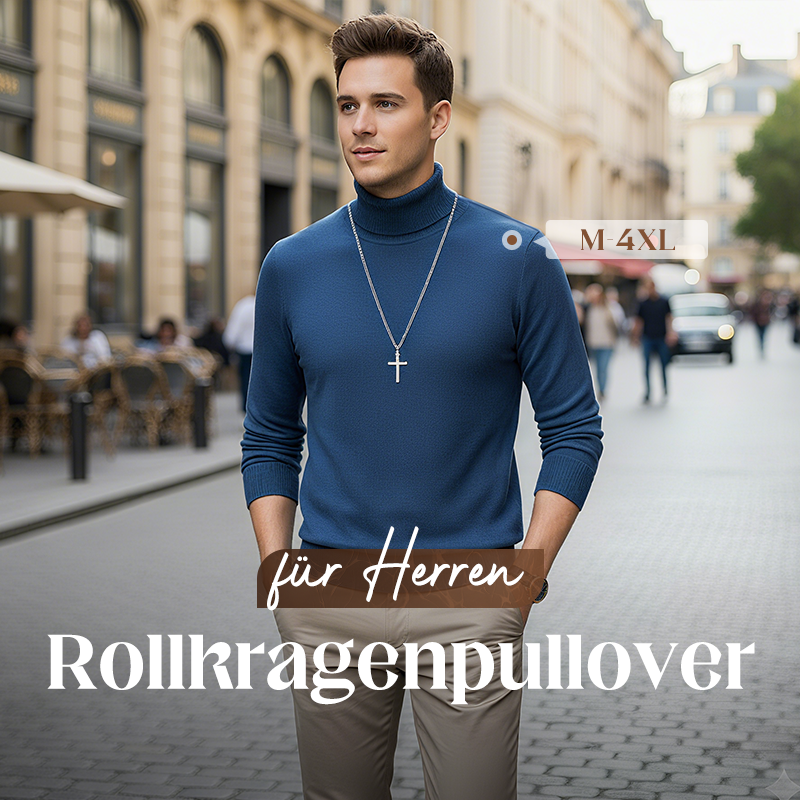 🔥Oferta especial Black Friday: ¡50 % de descuento! ✨ Jersey de cachemira premium para hombre, liso, tejido suave y agradable con un corte moderno, ideal para el trabajo y el tiempo libre. 👔🎯