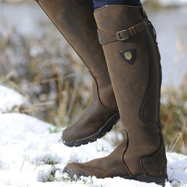 Marta | Botas de montar en piel impermeable