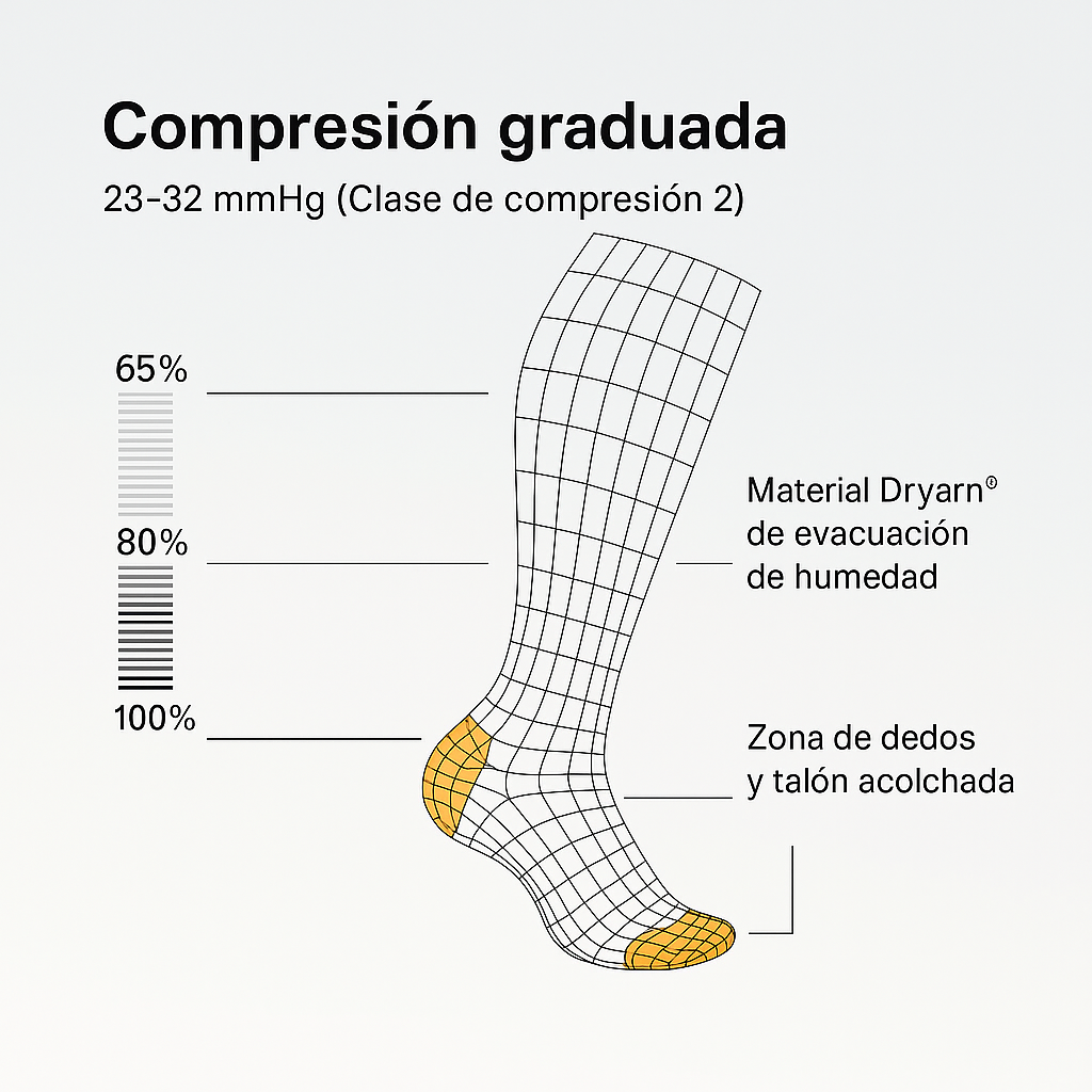 Calcetines para correr para hombre