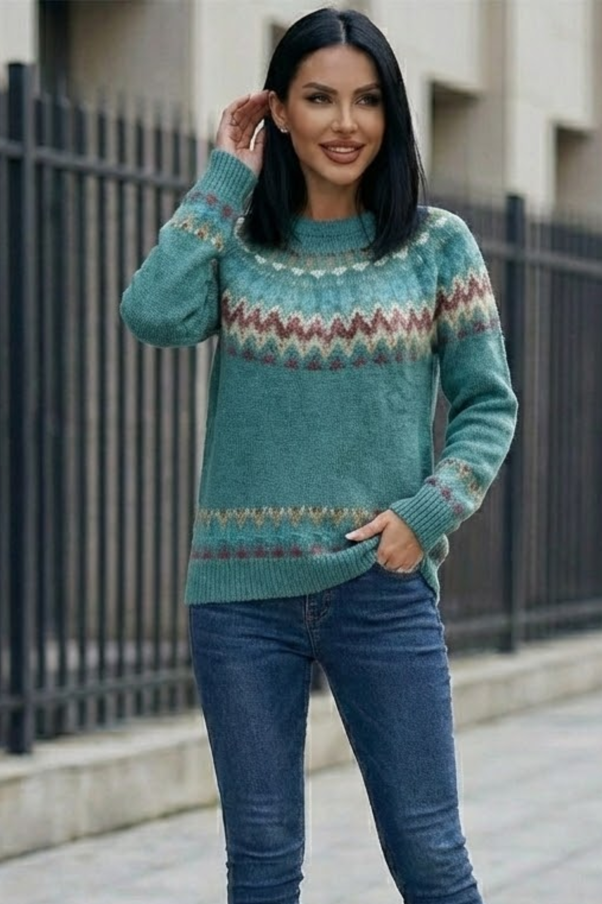 Sara - Jersey cómodo y elegante