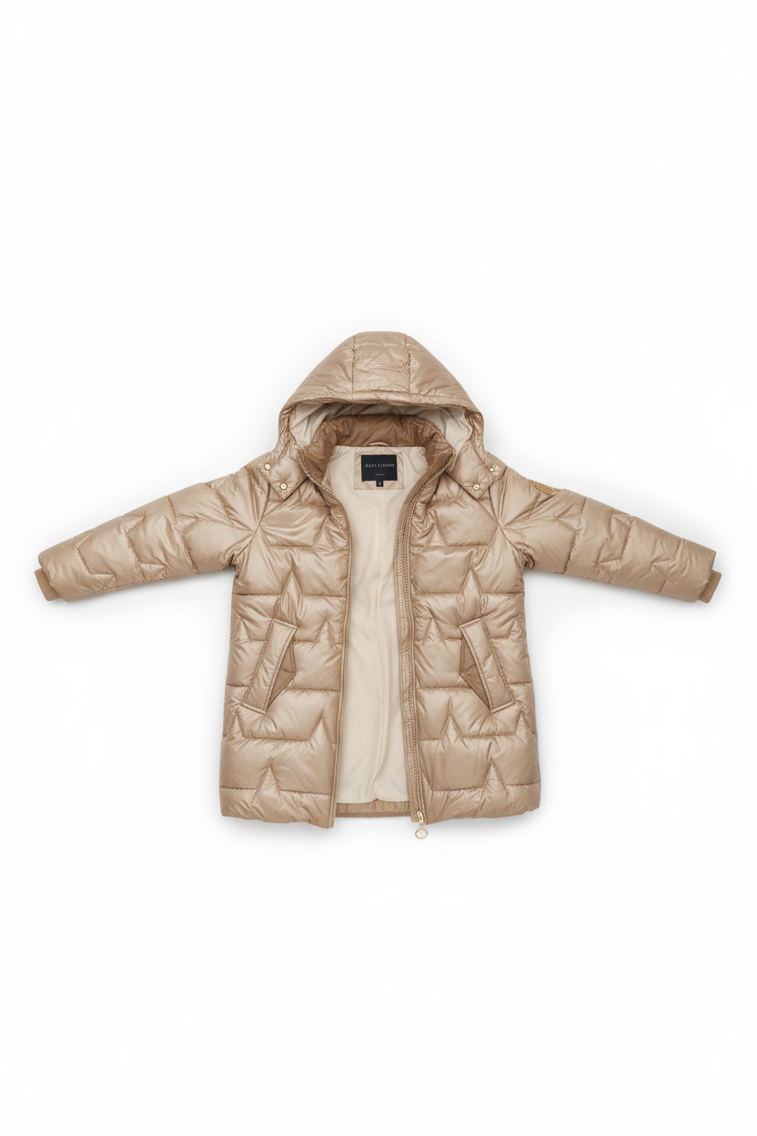 Lucia Milano | Chaqueta larga con capucha