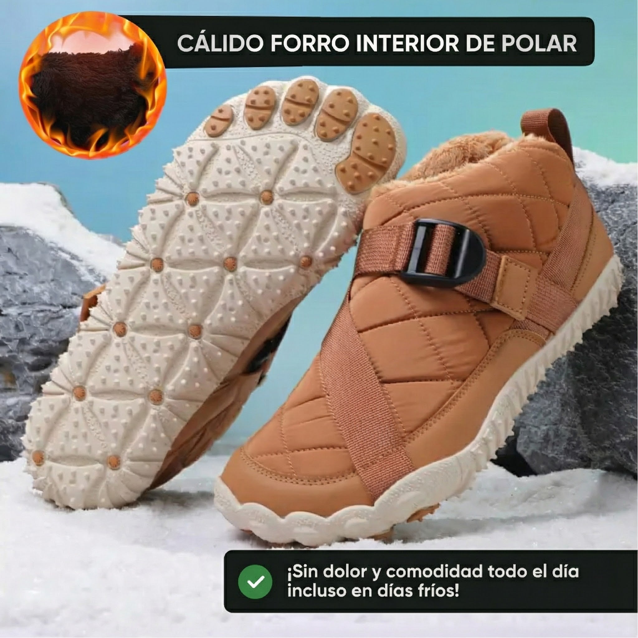 Tego Evo: zapatos barefoot de invierno acolchados e impermeables