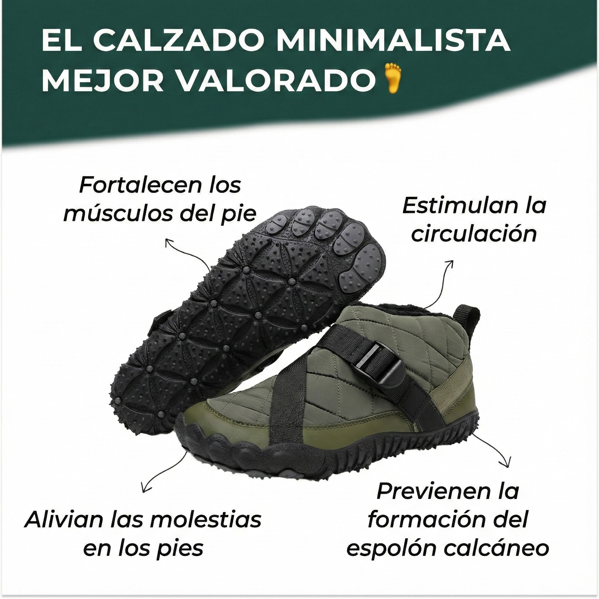 Tego Evo: zapatos barefoot de invierno acolchados e impermeables
