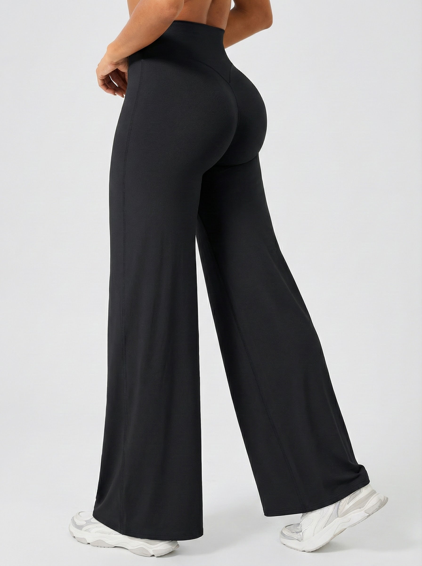 Leggings de entrenamiento para mujer, sin costuras frontales