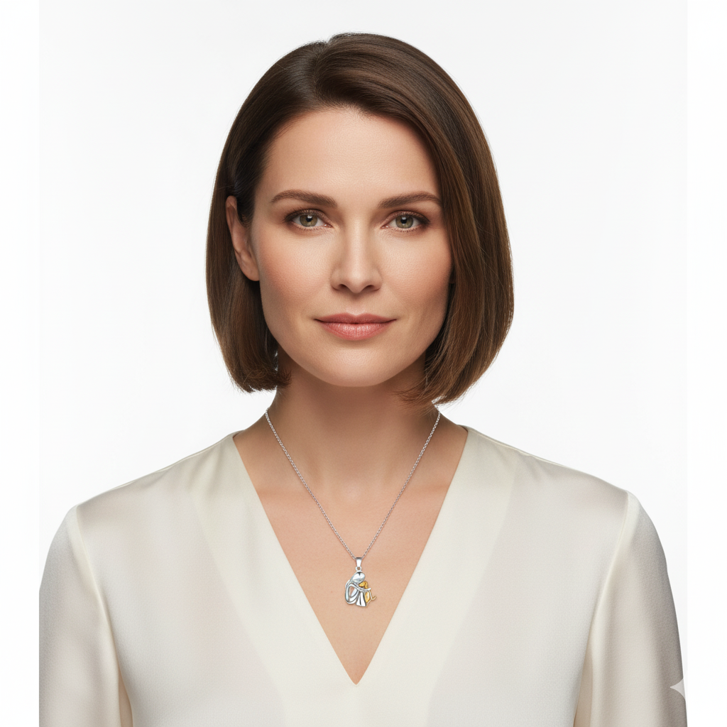 Lucia Milano | Collar con colgante en forma de perro