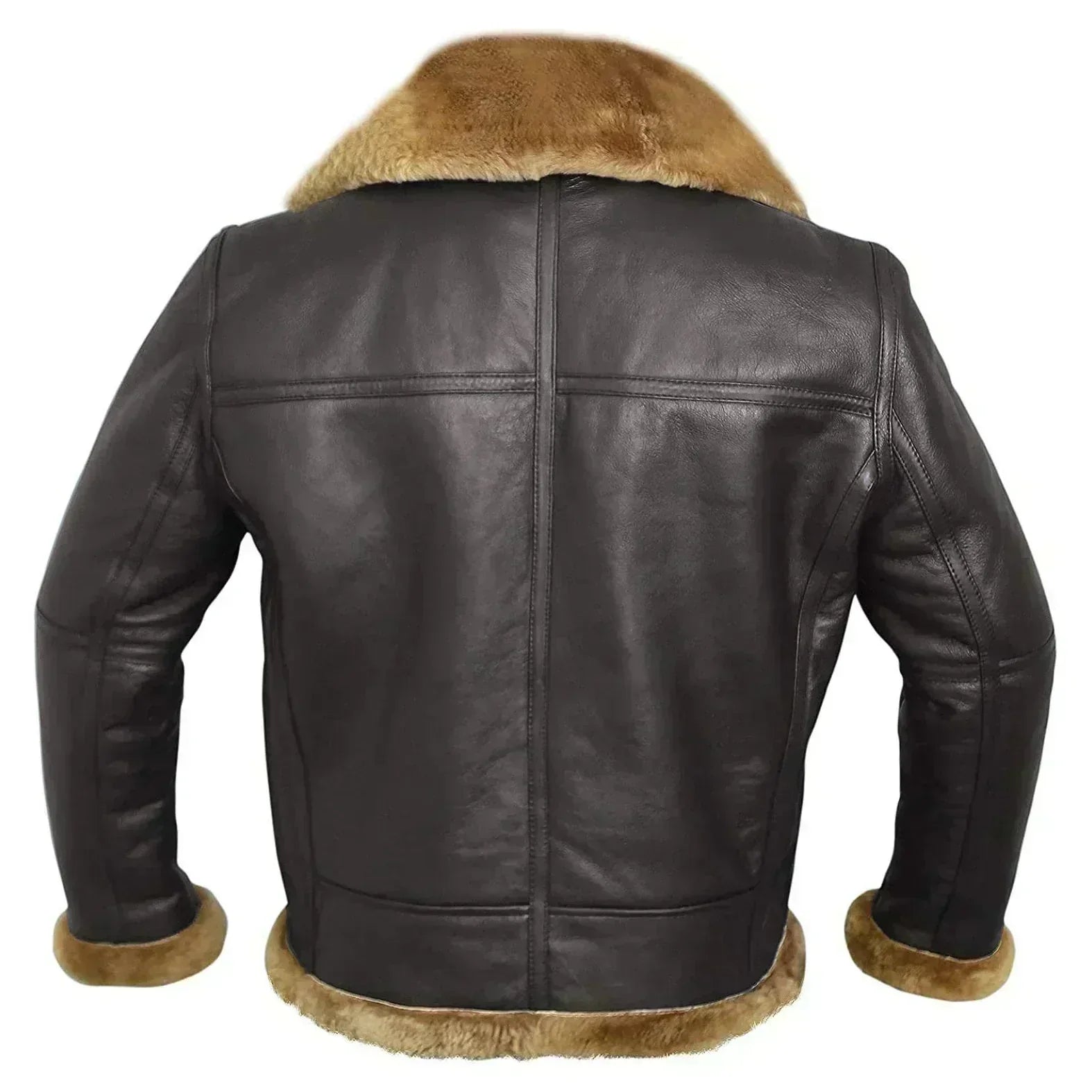 Javier | Chaqueta de cuero de cordero premium